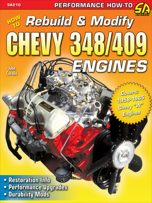 cover image of How to Rebuild & Modify Chevy 348/409 Engines